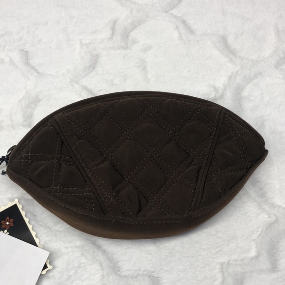 Vera Bradley Quilted Crescent Cosmetic Bag - Picture 8 of 11